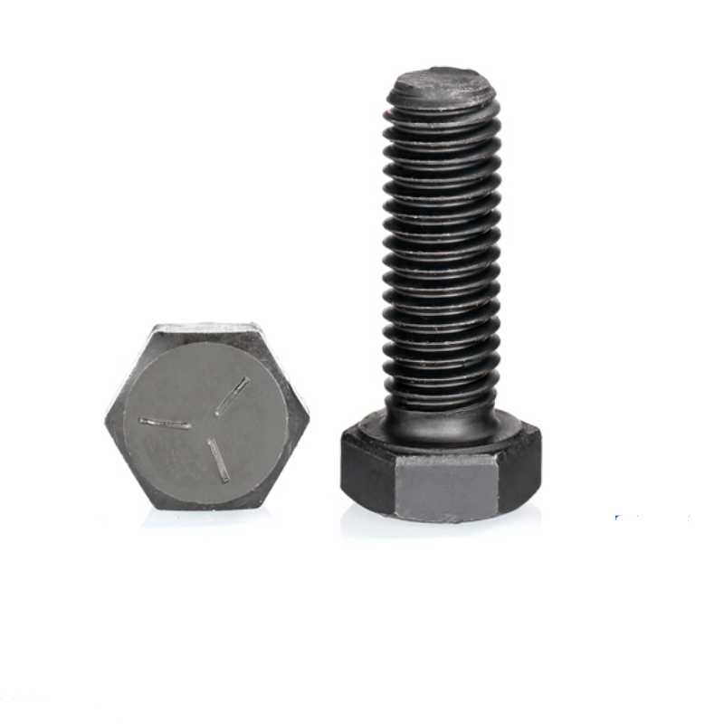 ASME B 18.2.1 hex bolt，full thread,grade 2