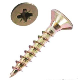 Pozi Double Countersunk Head Chipboard Screw